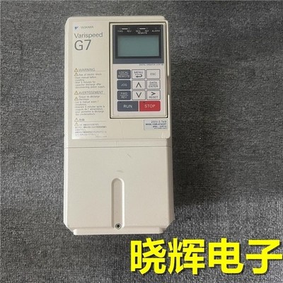 1Pcs Used   inverter CIMR-G7A23P7 3.7KW 220V *bn