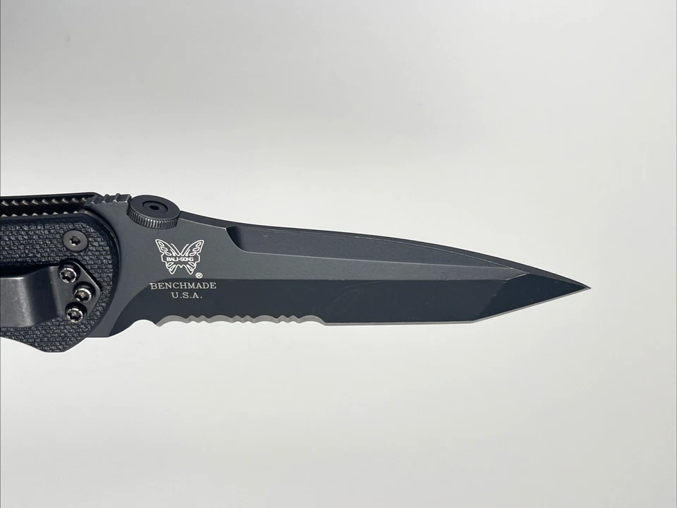 Benchmade 910SBT Stryker Elishewitz Knife First Production Run 092/1000 USA 1998 - Image 4 of 4