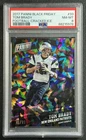 TOM BRADY PSA 8 2017 PANINI BLACK FRIDAY #33 CRACKED ICE 23/25 PATRIOTS