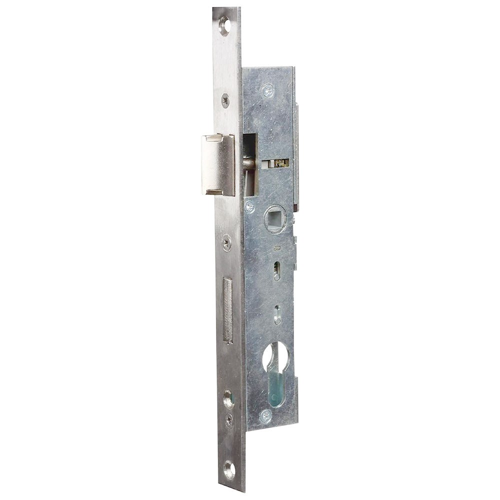 Serrure encastrer menuiserie métallique axe 21 mm contre blocage porte métal