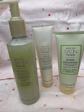 Mary Kay Satin Hands White Tea Citrus Pampering Set - Full Size - New 3
