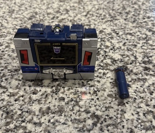 Vintage Hasbro Transformers Decepticon Soundwave Without  Cassettes and Guns
