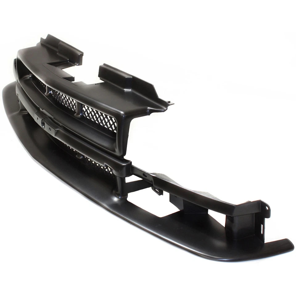 Grille Assembly For 1998-05 Chevrolet Blazer 1998-04 S10 Black Shell and Insert - Image 3 of 4