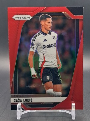 Sasa Lukic 2024-25 Panini Prizm Premier League Red #202 /199