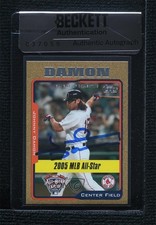 BAS 2005 Topps Update All-Star Gold /2005 Johnny Damon Seal of Authenticity 3c7