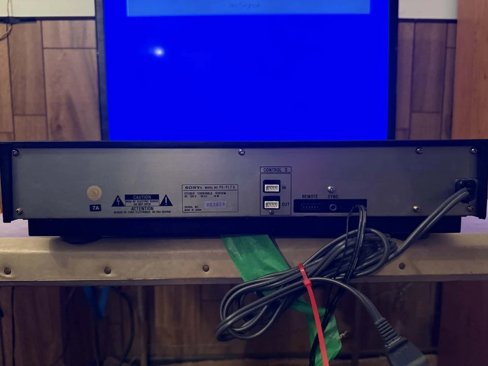 Sony PS-FL7II Linear Tracking Turntable | Rare Front-Loading | Japan | Works - Image 3 of 3