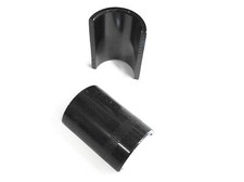 Black Handlebar Shims 31.8mm to 25.4mm Length:45mm Alloy Bicycle Bike Shims