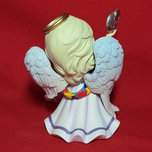 Precious Moments Angel of Kindness Heavenly Blessings Autism Awareness 2014 - Picture 5 of 12