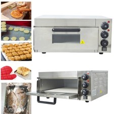 110V 2KW Mini Electric Oven Home Oven Bread Pizza Oven Single-Deck Oven