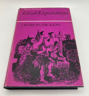 Vintage Nelson Classic Hardcover Book : Great Expectations Charles Dickens