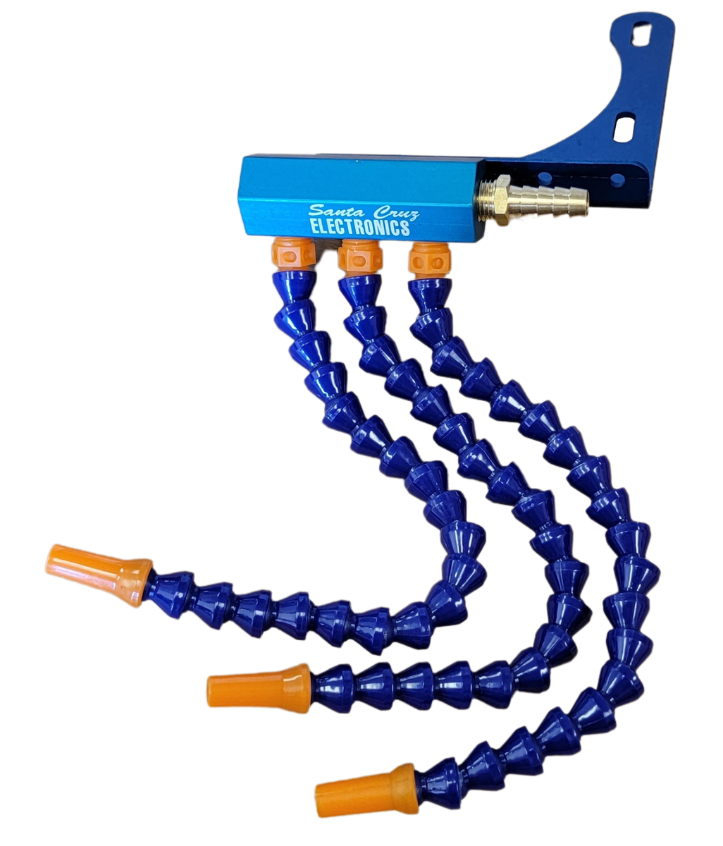 Coolant Manifold and flexible line for Tormach 770 and 1100 CNC