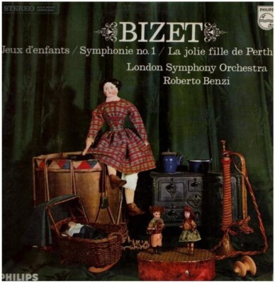 LP Bizet Jeux denfants / Symphony no.1 / La jolie fille de Perth NEAR MINT