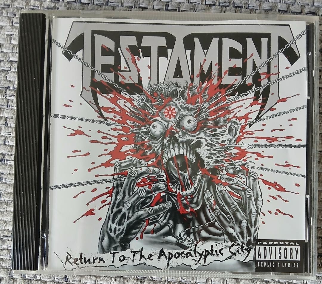 Testament Return To The Apocalyptic City (ep) by Testament CD 1993