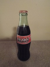 100 Years! Refreshing Savannah Coca-Cola Classic Glass Bottle 1902-2002