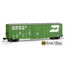 EXACTRAIL N Burlington Northern Evans-USRE 5277 Box Car BN #219378 EN-51301-6