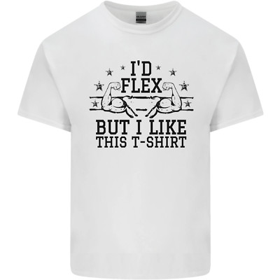Gym Id Flex but I Like This lustiges Herren Baumwolle T-Shirt Tee Oberteil