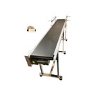 Hot Sale 110V 82.6'Long 11.8'Wide Belt Conveyor System withDouble Guardrail