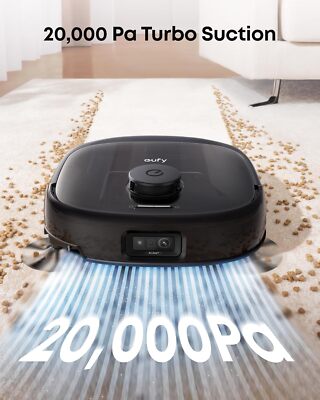 Eufy Robot Vacuum Omni E25 ブラック動作品 eufy E25 | HydroJet™ Robot with All-in-One Cleaning Station - eufy US