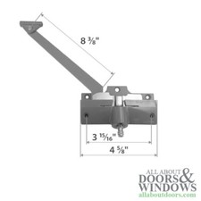 Andersen Straight Arm Operator Casement Window 8-3/8 inch CN Series Left Hand