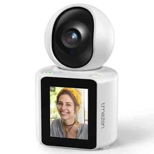 TMEZON WiFi Security Camera Two Way Audio Call with 2.8'' 1080P Monitor Free APP