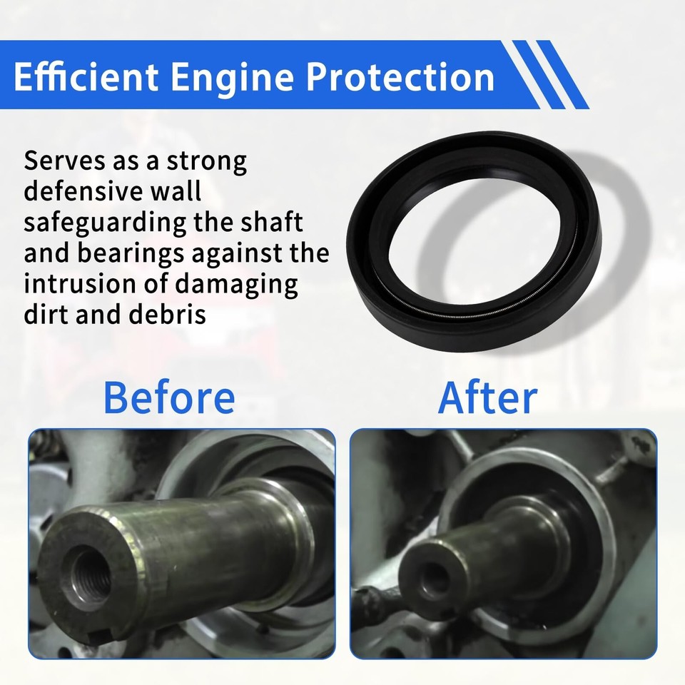 Guarnizioni Olio Motore Kawasaki FH430V FH451V Set Guarnizioni Olio Per Motori Kawasaki FH, FR, FS, FX Serie V - Superiore E Inferiore, In Gomma Set Guarnizioni Motore - Foto 5