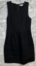 Madewell Black Sleeveless Little Black Dress LBD with Pockets Size Small