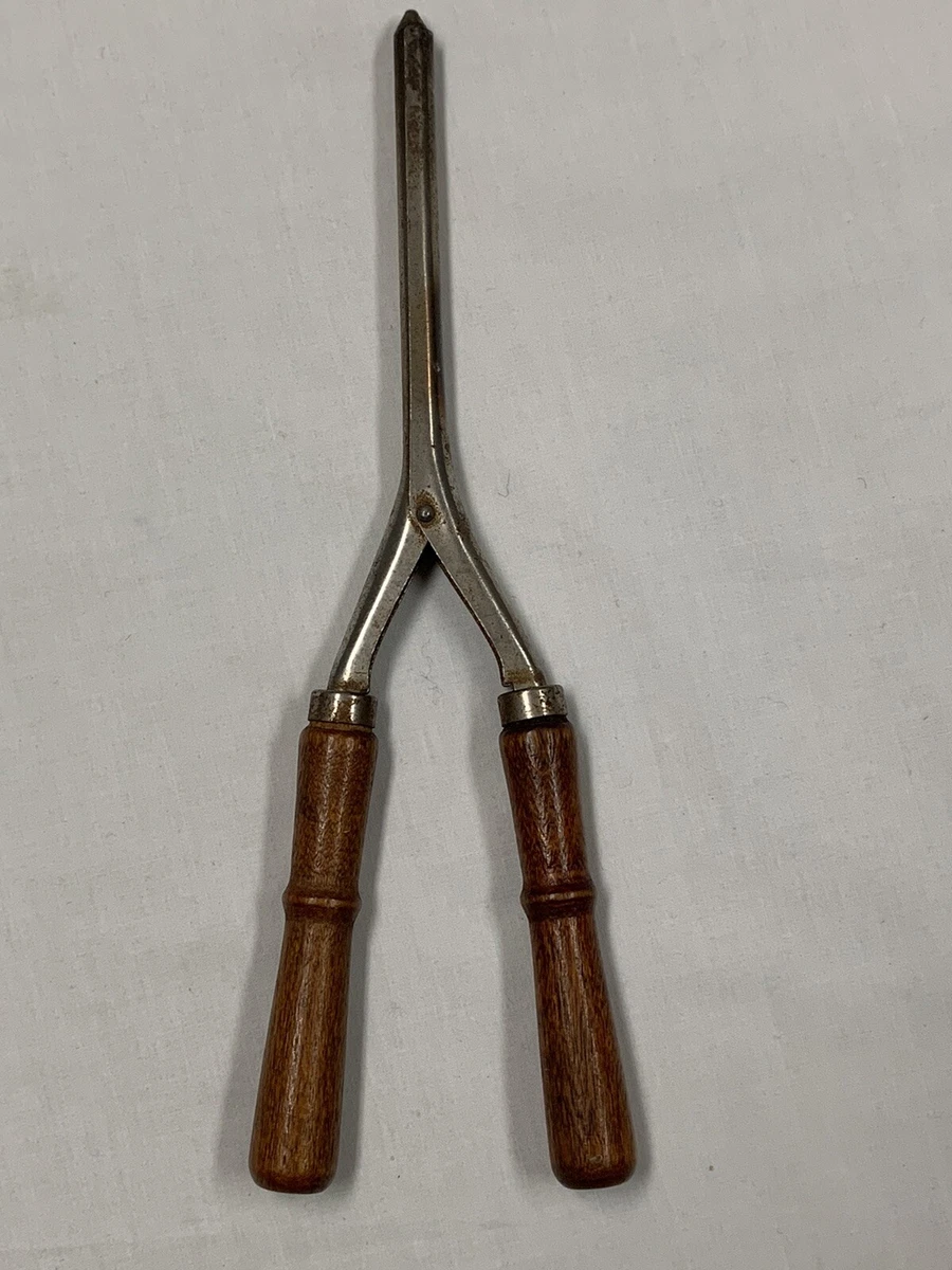 Antique top curling irons