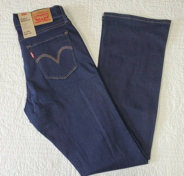 curvy bootcut levi's