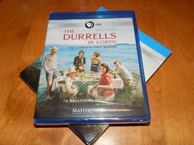 PBS MASTERPIECE THE DURRELLS IN CORFU SEASON 1 2-Disc BBC TV BLU-RAY SET NEW