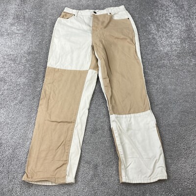 Pacsun High Rise Straight Jeans Women's Size 28 Beige/Tan