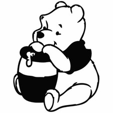 Vinyl Decal for Window - Disney, Winnie The Pooh