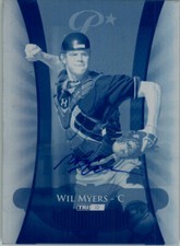 2010 TriStar Pursuit WIL MYERS #114 Autograph Rookie Auto Press Plate 1/1