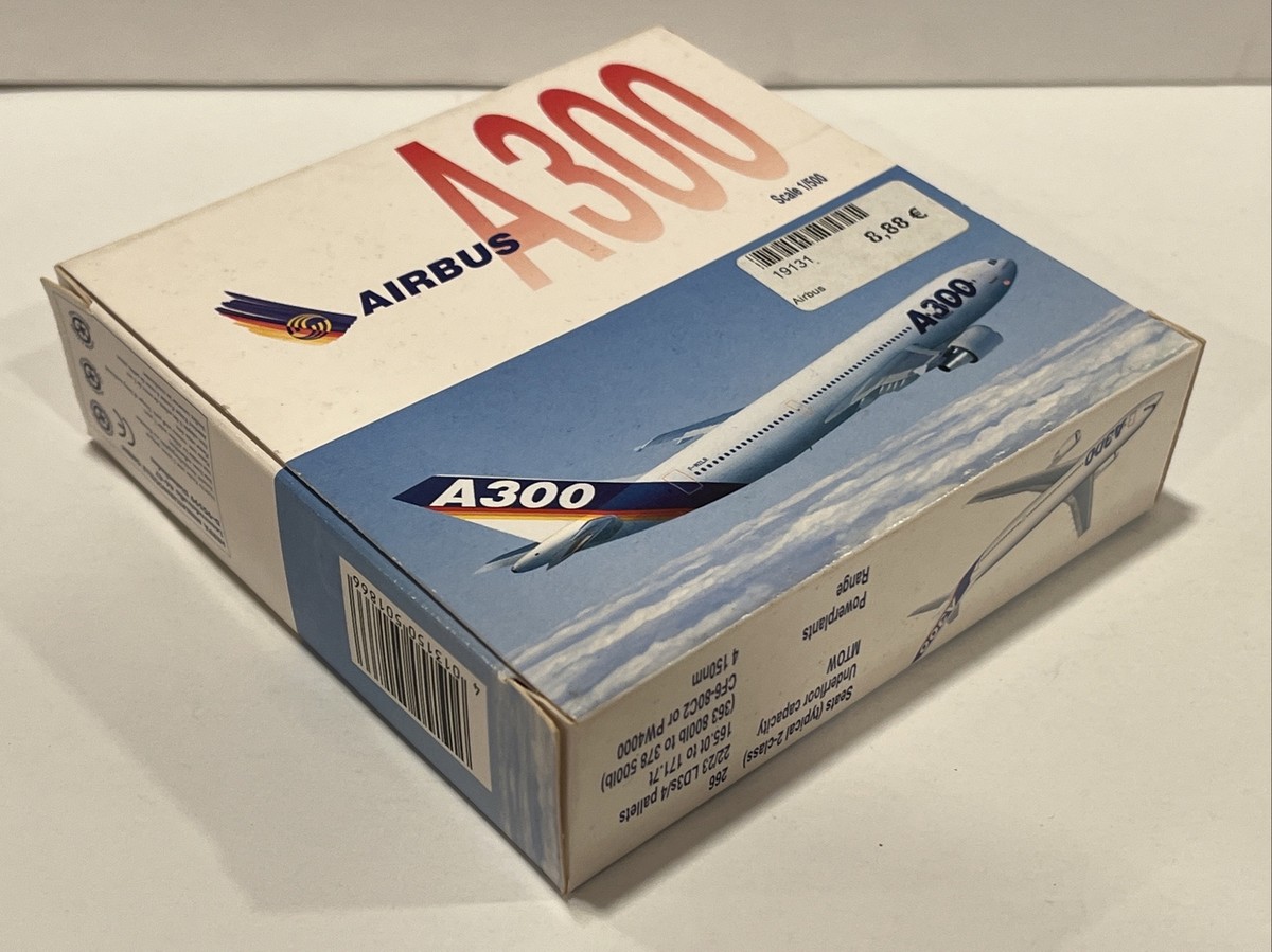herpaCocaColaAirbusA300–600STSCALE 1:500 1:500 Herpa Industrie Promo Series Airlines Airways Airbus A300