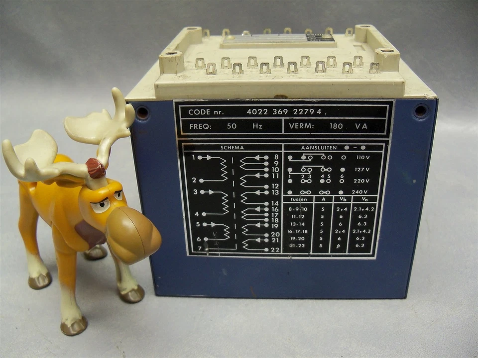 Transformador Philips 402236922794 DY7902 180VA 50HZ Foto 3 de 3