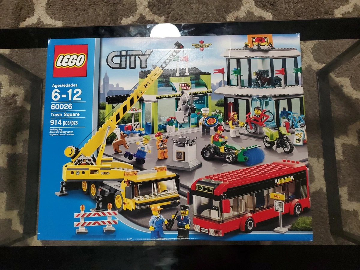 Nord Vest Transcend Broderskab Lego City 60026 Town Square | eBay