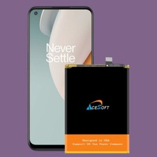 AceSoft Large Power 5280mAh Durable Grade A Battery for OnePlus Nord N100 BE2012