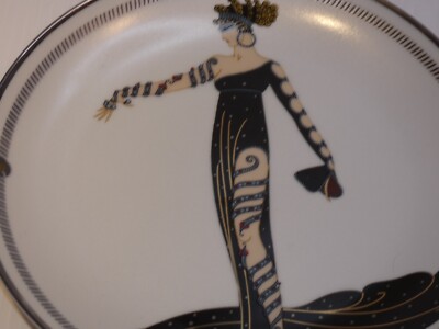 House of Erté エルテ LA MERVEILLEUSE プレート House of Erte 