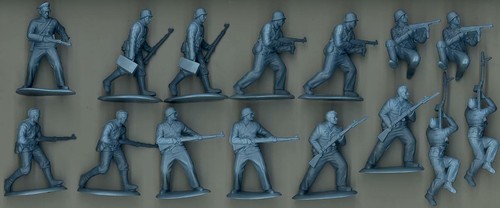 Mars Figures 1/32 GERMAN WORLD WAR II NAVAL TROOPS Figure Set - Picture 2 of 3