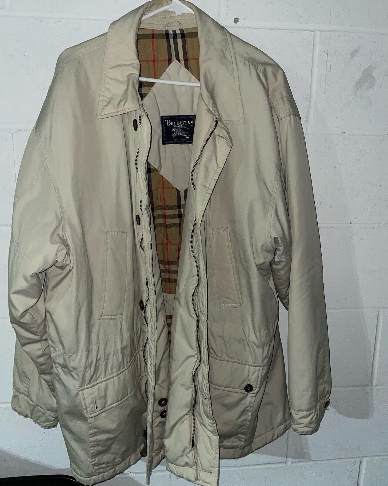 vintage burberry coat eBay