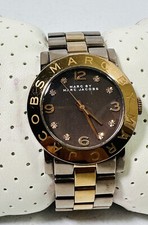 Marc by Marc Jacobs Watch Women Brown Gold Tone MBM3195