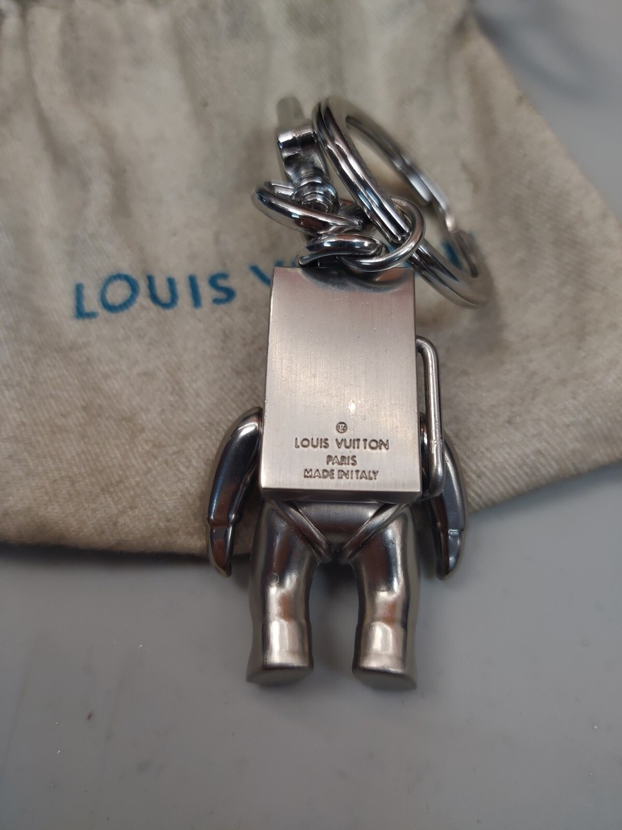 LOUIS VUITTON Spaceman Astronaut Bag Charm Key Ring Metal LOUIS VUITTON Spaceman Astronaut Bag Charm Key Ring Metal