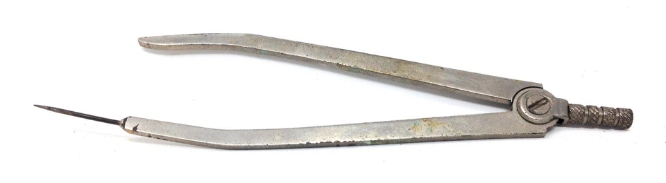 Milton Bradley Metal Divider Scribe Compass England - Image 2 of 2