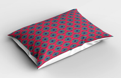 Kopfkissenbezug Flauschig Modern Chic Boho Orientalische Art Blütenblätter