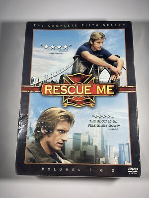 Rescue Me DVD Complete First Season 1 And Complete Second Season 2 New Sealed