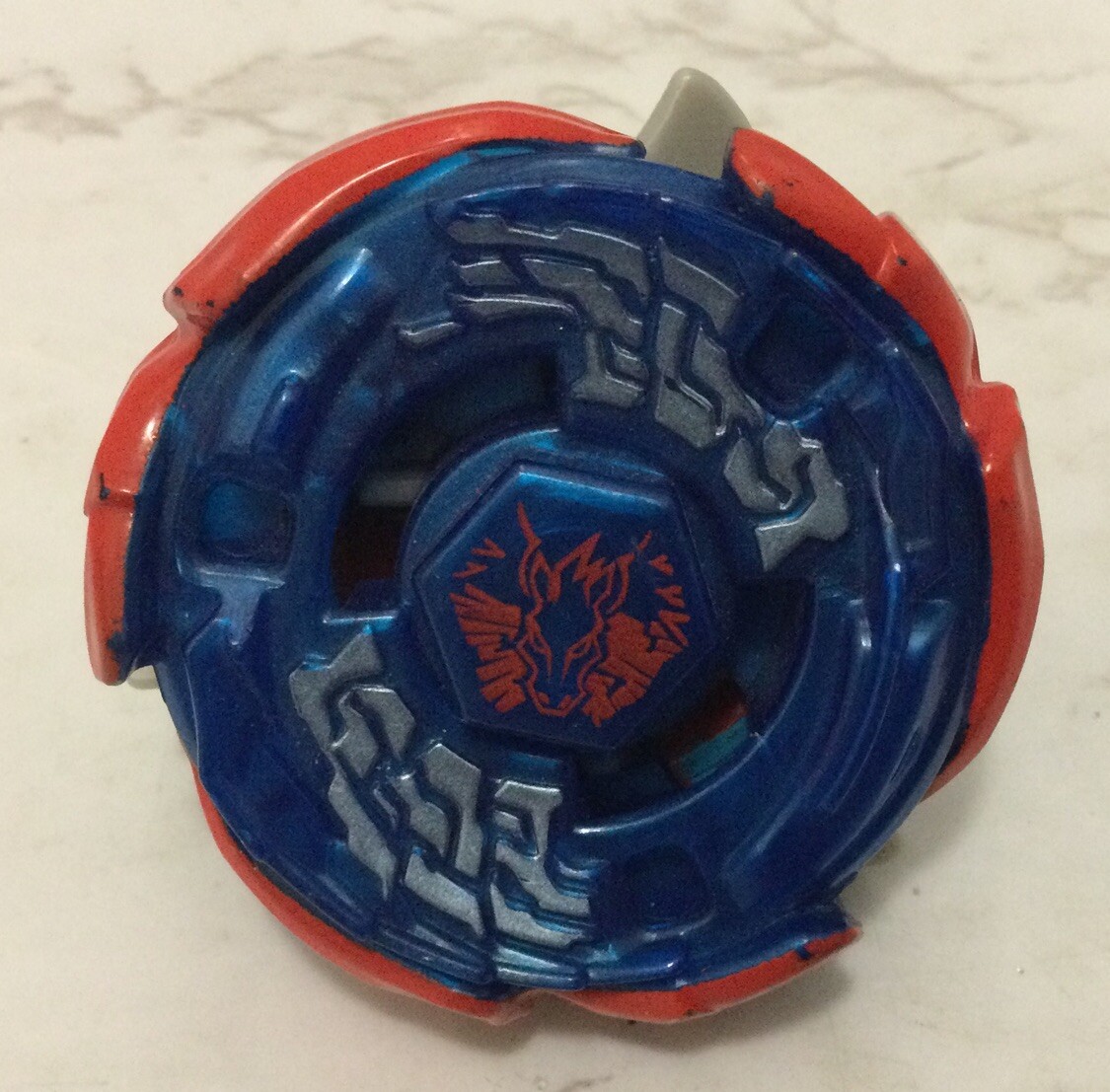 Hasbro Galaxy Pegasus Beyblade Metal Fight Red Blue No Launcher | eBay