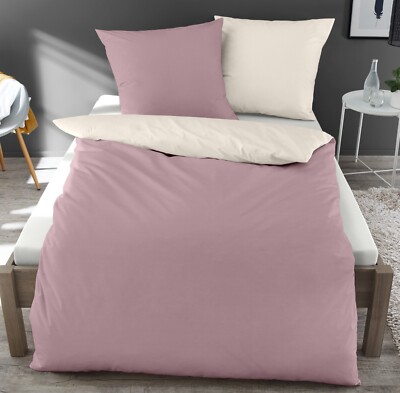 Bettwäsche Mako-Satin 135x200 Dormisette 2-tlg 4-tlg m93 ***Sonderpreis***