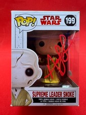 ANDY SERKIS signed Autogramm Funko Pop STAR WARS in Person autograph ACOA
