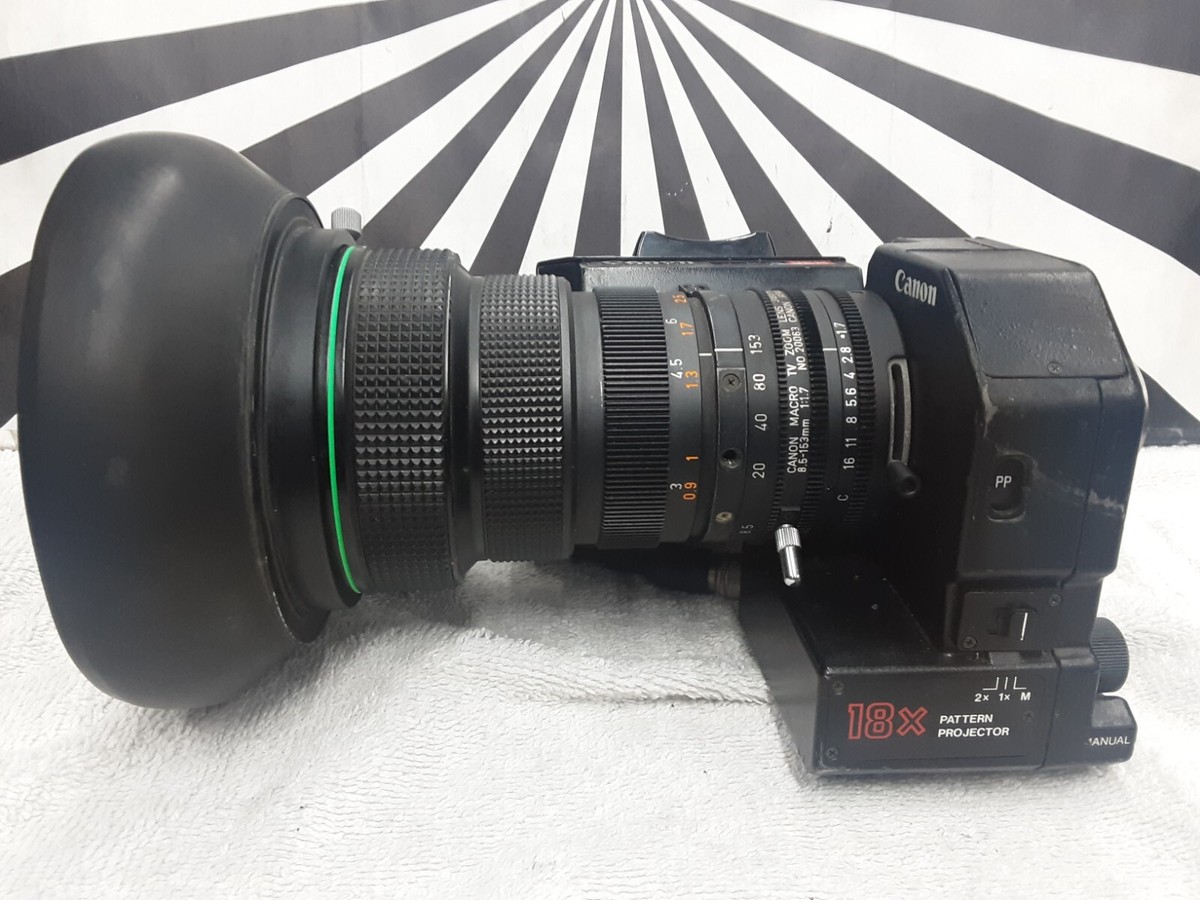 Canon J18x8.5B4 IRS xSX12 8.5-153MM PATTERN PROJECTOR | eBay