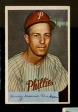 1954 Bowman Baseball #111 Murray Dickson Card - Good              #2857