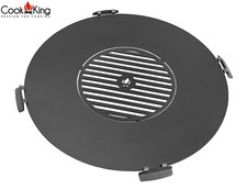 Plaque De Grill Pour Brasero Ø 102 Cm Avec Grille De 50 Cm Et 4 Poignées